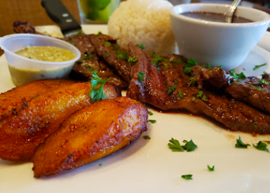 Padrino's Cuban Cuisine signature dishes Chicken Noodle Bowl
Rosa's Chicken Steak
Chuletas de Puerco
